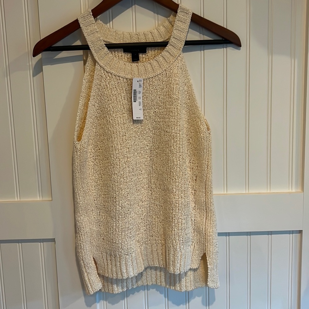 Textured J Crew Tank